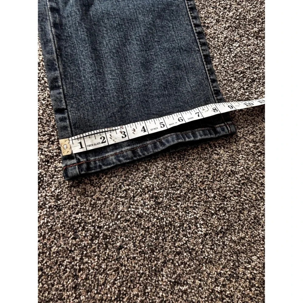 Aura WRANGLER Bootcut vintage Jeans‎ Dark Wash Denim Pockets Women's 10Petite